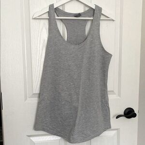 NEW Next Level Apparel Gray Sleeveless Racer Back Women's Tank Top